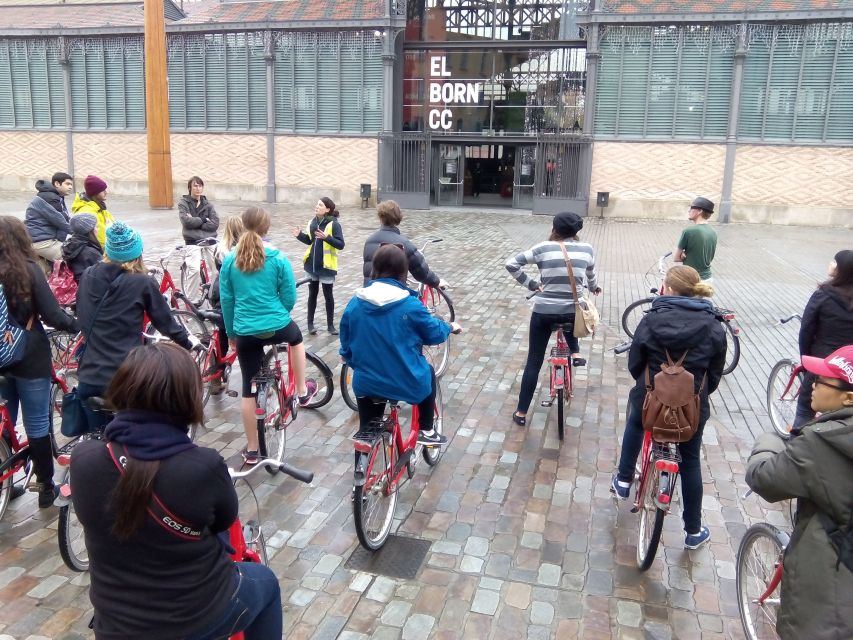 Barcelona: 3-Hour Bike Tour with Spanish Tapas - Tapas, wine, and cava at the finish