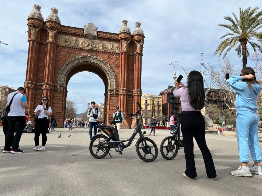 Barcelona: 3-Hour Montjuic Mountain E-Bike Guided Tour - From the Barcelona promenade toward Montjuïc