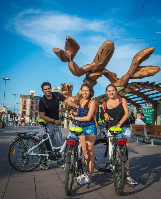 Barcelona: 4-Hour E-Bike Photography Tour - Columbus Monument and the waterfront ride