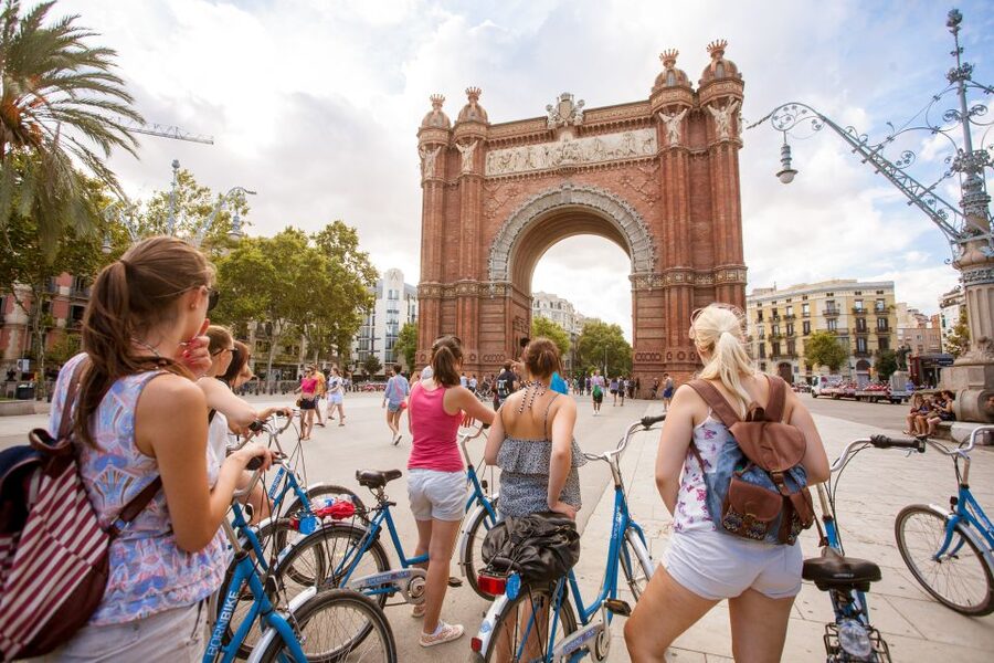 Barcelona Beach 3-Hour Bike Tour - Barceloneta Beach and the people-watching stretch