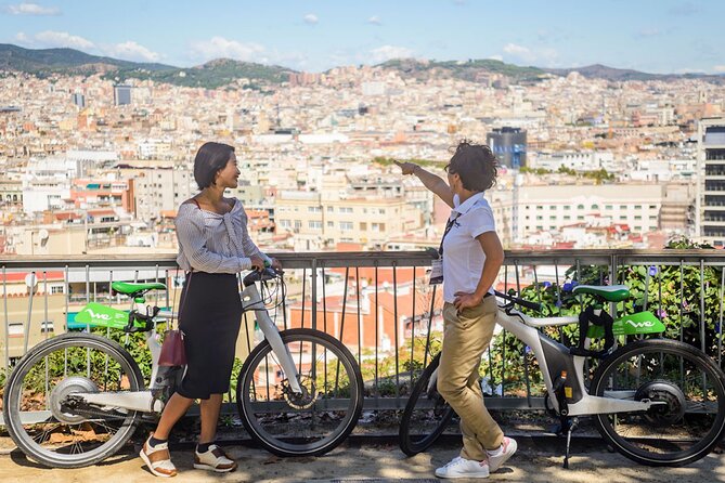 Barcelona E-Bike, Cable Car & Boat - The Gothic Quarter and the Sagrada Família view
