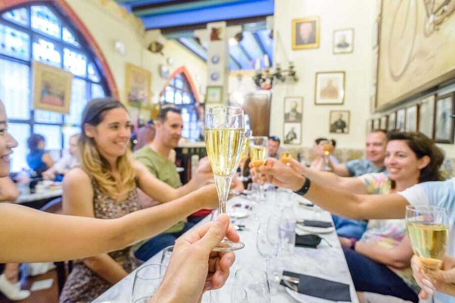 Barcelona eBike Tour with Wine and Tapas Experience - El Born: Barcelona at street level