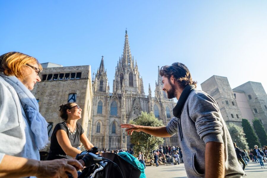 Barcelona eBike Tour with Wine and Tapas Experience - Along La Barceloneta for 45 minutes