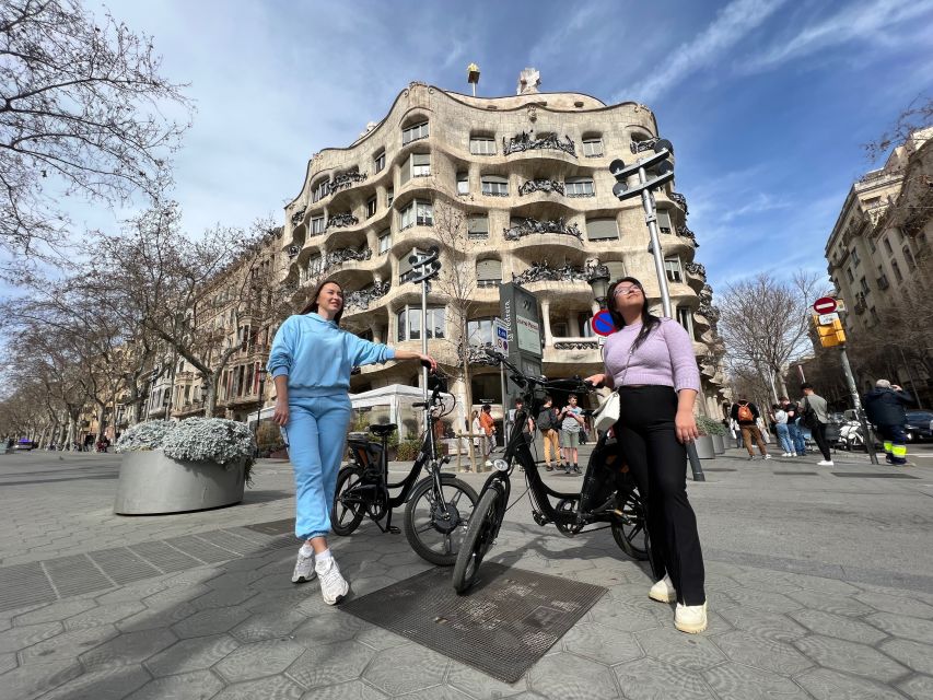 Barcelona: Gaudi Guided E-Bike Tour - What $65 buys you