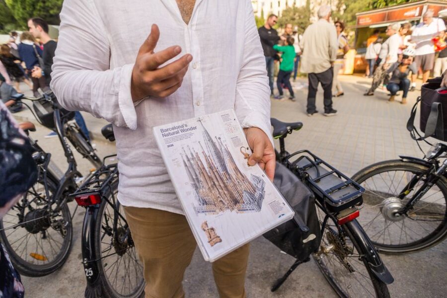 barcelona: Gaudi Highlights eBike tour - Key points at a glance