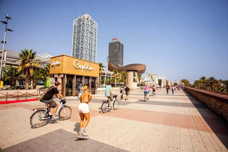 Barcelona: Private Group Bike Tour - Santa Maria del Mar in the Gothic quarter