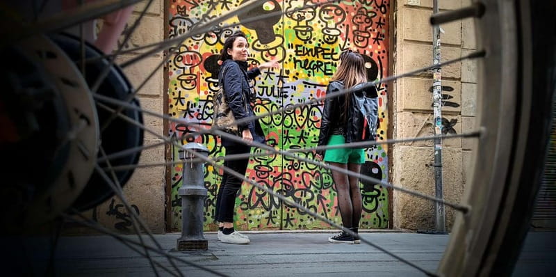 Barcelona | StreetArt Bike Tour Moco Museum - Joaquin Costa, Ferlandina, and the older graffiti story