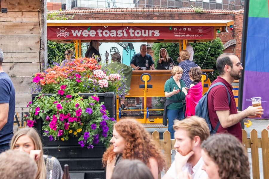 Belfast: City Centre Beer Bike Tour - Drinks: bring your own or order ahead