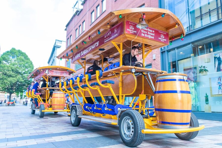 Belfast: City Centre Beer Bike Tour - Weather and what to wear