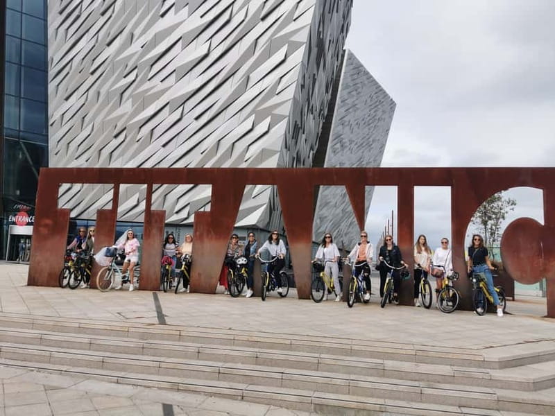 Belfast: City Highlights Bike Tour - Titanic Quarter and the slipways