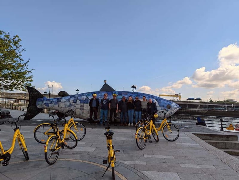 Belfast: City Highlights Bike Tour - The Peace Wall and an honest look at The Troubles
