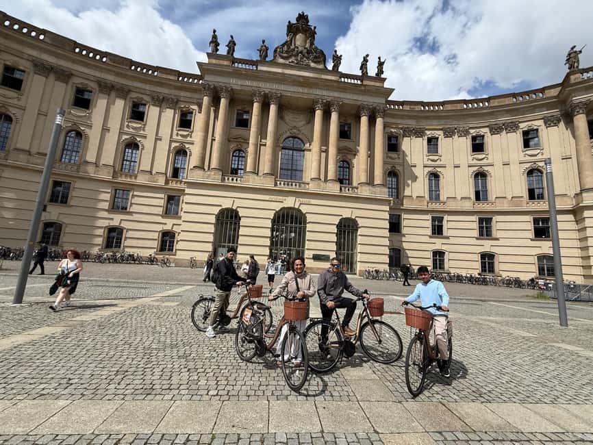 Berlin: 3-hour bike tour - A journey through time in the capital - The Topography of Terror and the former bunker site