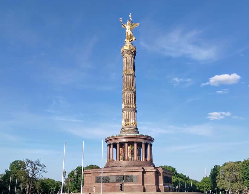 Berlin: From East to West & Wall Tour by Bike with a Guide - Victory Column and a ride through Tiergarten