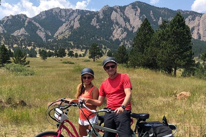 Best of Boulder E-Bike Tour - The Flatirons from three different angles