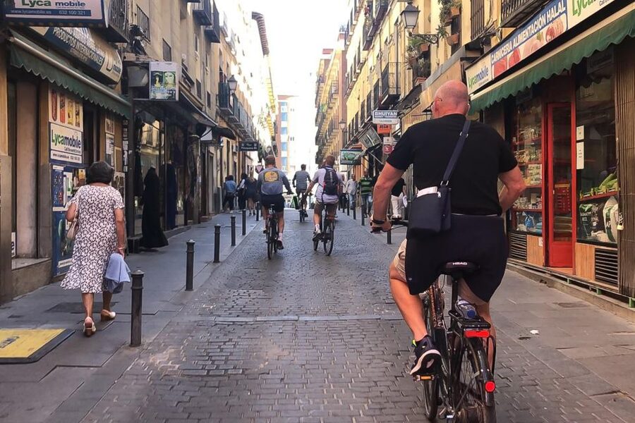 Best of Madrid: 3-Hour Guided Bike Tour in Small Groups - Las Letras and Madrid’s literary character
