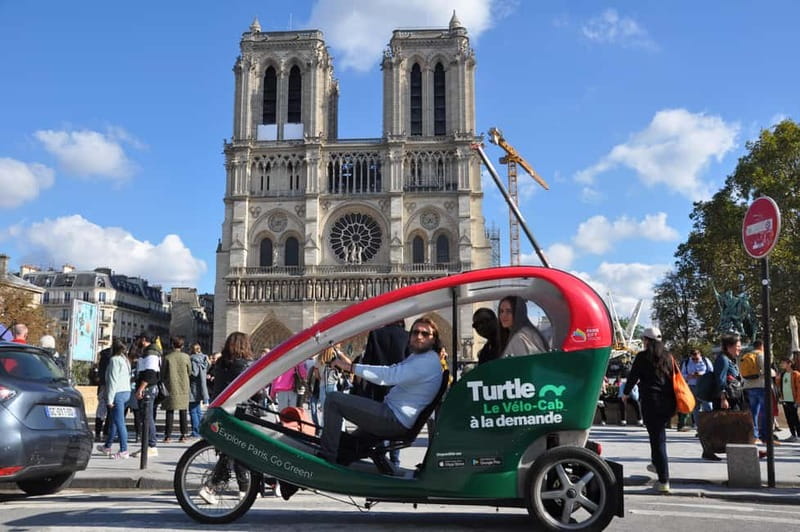 Best of Paris Private Rickshaw bike Tour with guide - Why a private rickshaw works well in Paris