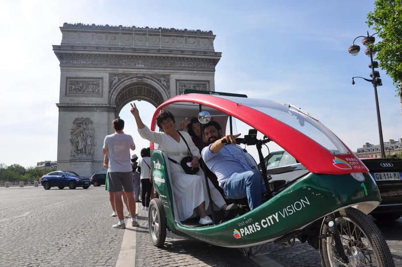 Best of Paris Private Rickshaw bike Tour with guide - How long should you book?