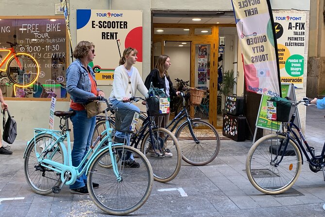 Bicycle Rental in Valencia - Adding the old city, plazas, and beach