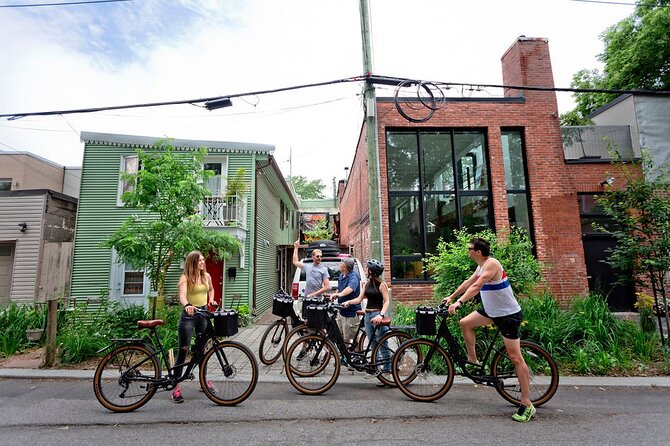 Bike / E-bike tour : Plateau, Mile-End, Jean-Talon Market by Fitz - What the ride feels like on regular bikes and e-bikes