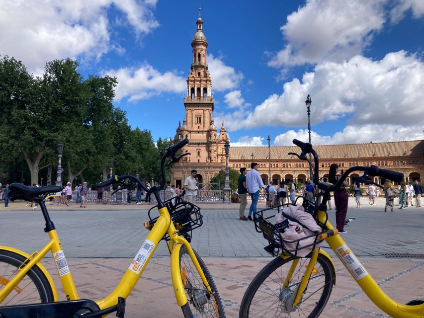 Bike Tour in Seville - Plaza de España, the tour’s visual centerpiece