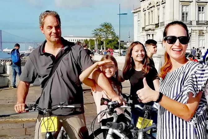 Bike Tours Lisbon - Center of Lisbon to Belém - Under the 25 de Abril Bridge