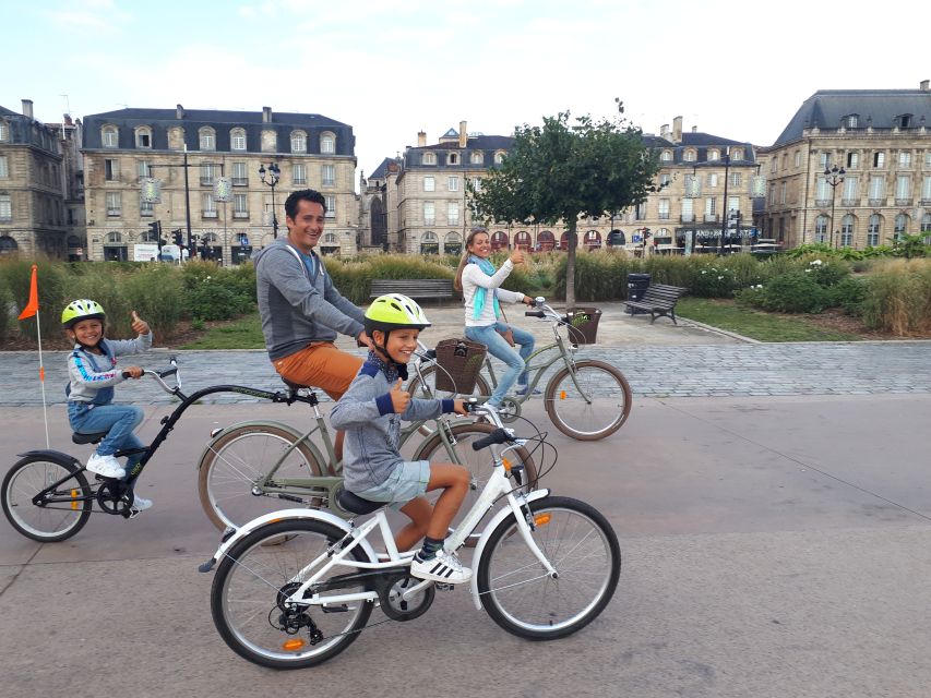 Bordeaux: Top Landmarks & Historic Bike Tour - Jacques Chaban-Delmas Bridge and the wine trade