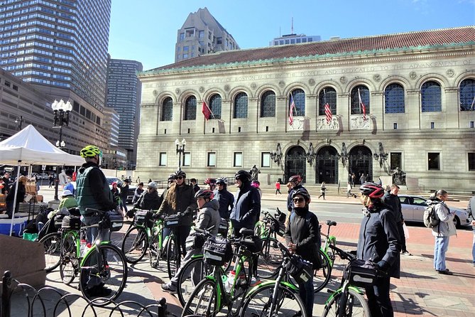Boston City View Bicycle Tour: History and Landmarks - Copley Square’s grand public buildings
