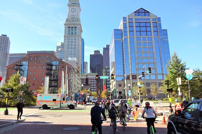 Boston City View Bicycle Tour: History and Landmarks - North End, Charlestown, and the first historic views