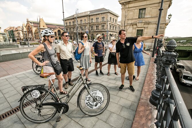 Budapest Bike Tour - Parliament and a wide Danube view