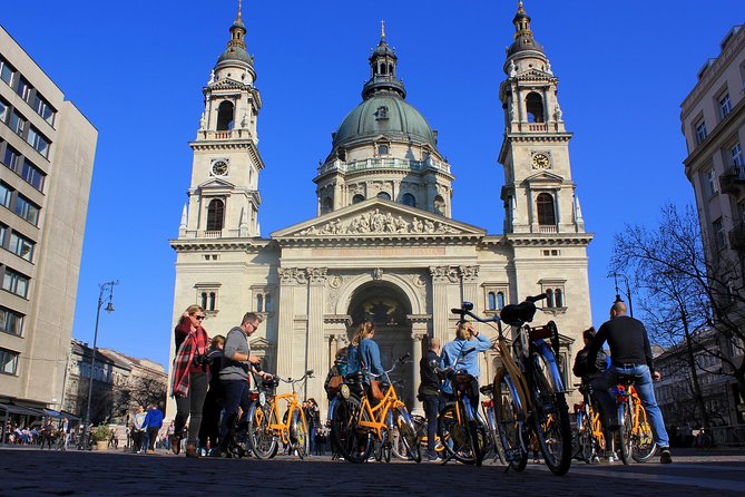 Budapest Bike Tour - The Chain Bridge and the route toward Buda