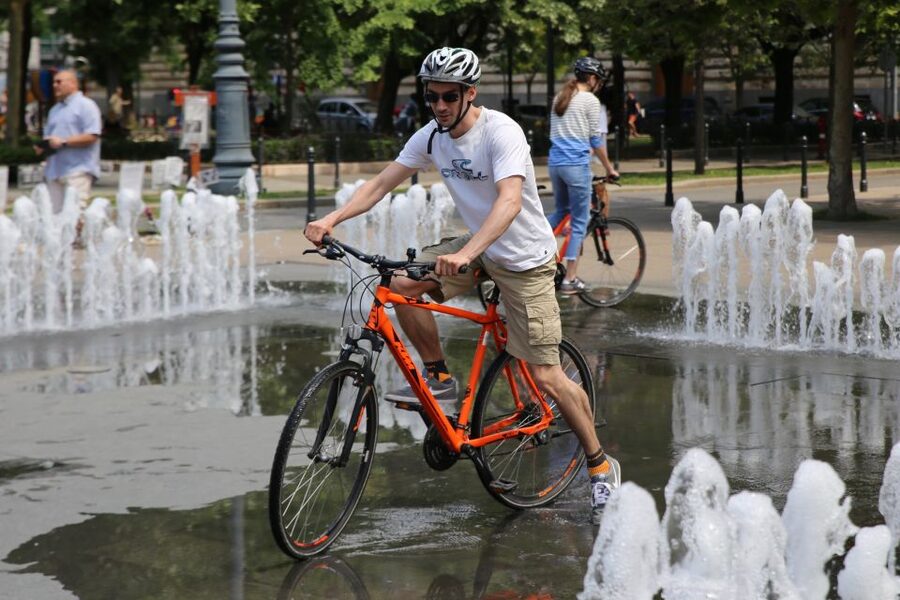 Budapest: Historic Downtown Bicycle Ride with Scenic Views - Andrássy Avenue, the Music Academy, and Heroes’ Square