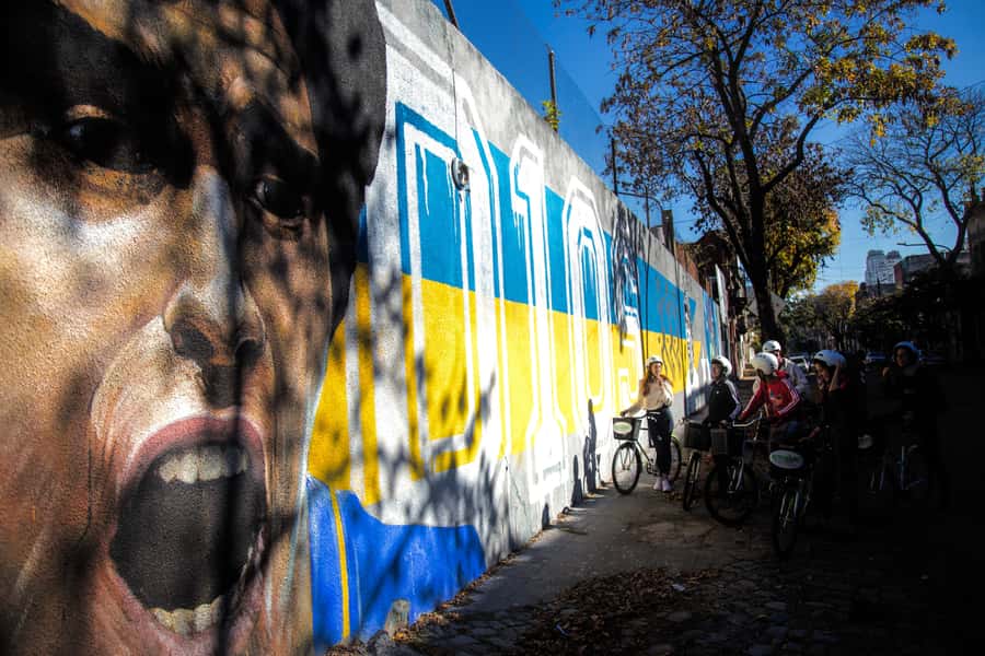 Buenos Aires: Full Day Bike Tour with Lunch - San Telmo and Parque Lezama set the historical tone