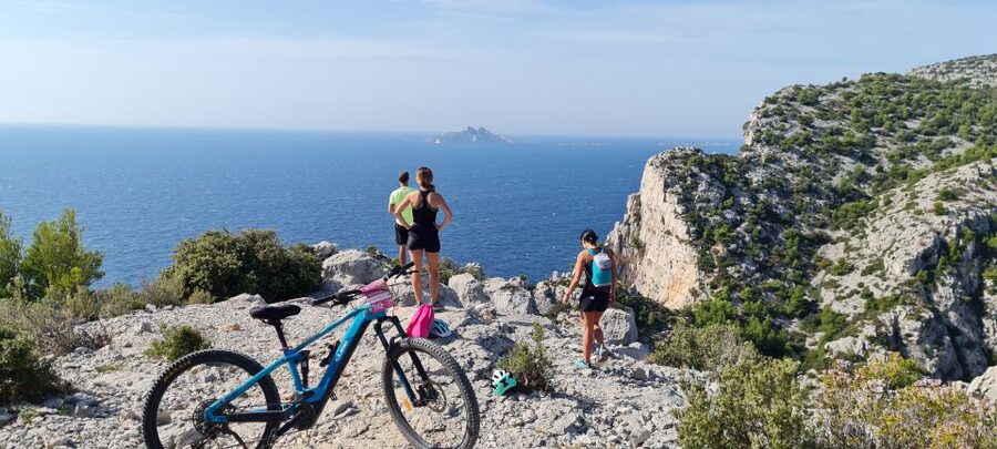 Calanques National Park: E-Mountain Bike with Virtual Guide - Cap Canaille and the big coastal views