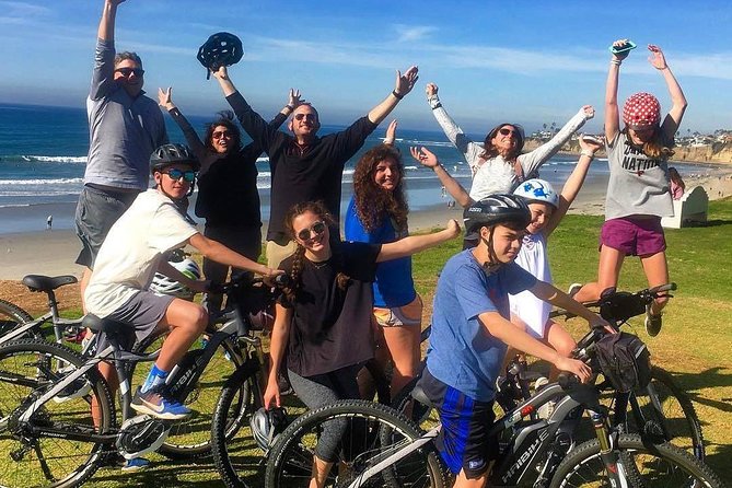 Cali Dreaming Electric Bike Tour of La Jolla and Pacific Beach - Windansea Beach and the active surf scene