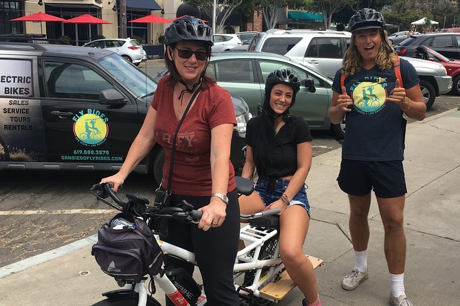 Cali Dreaming Electric Bike Tour of La Jolla and Pacific Beach - The Fay Avenue trail and its planted neighborhood setting