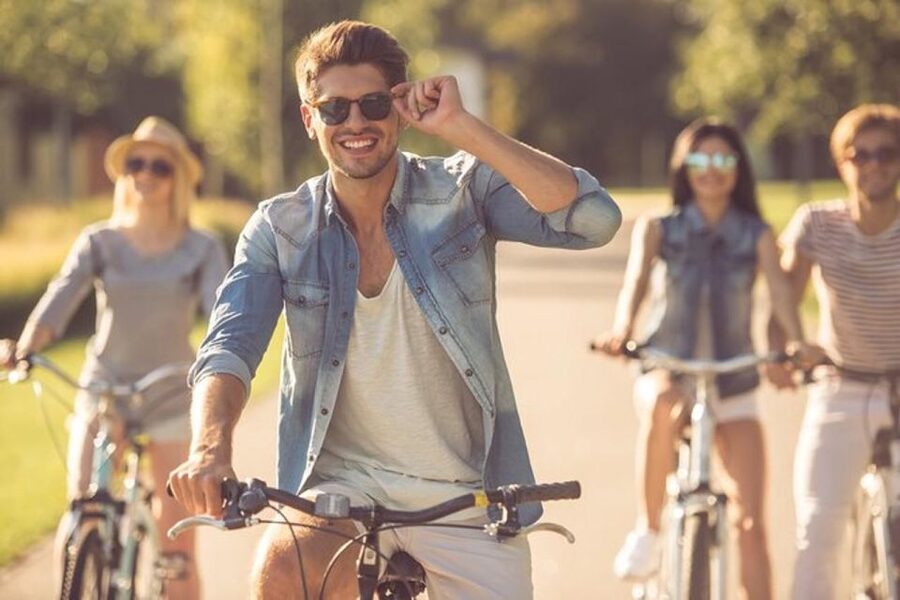 Central Park Bike Rental - Beyond 72nd Street and toward 110th