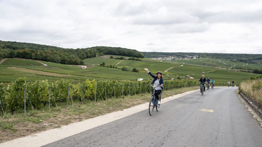 Champagne: E-Bike Champagne Day Tour with Tastings and Lunch - Hautvillers and Dom Pérignon’s church