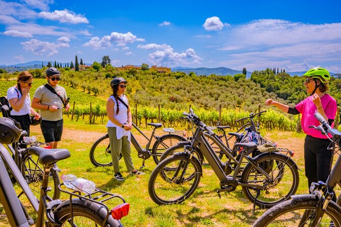 Chianti Hills E-Bike Tour with Tuscan Lunch & Two Wine Tastings - Key points to know before you book