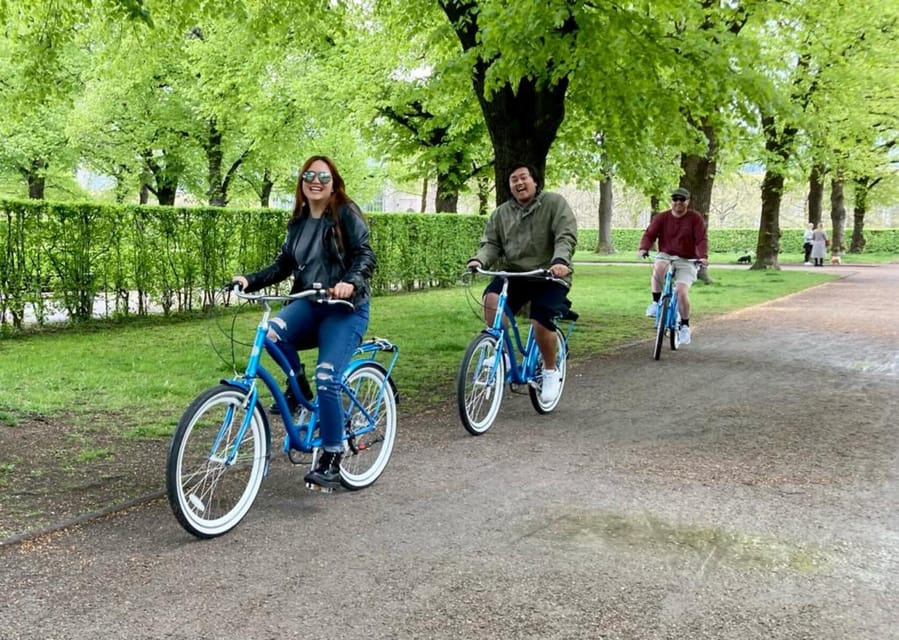 Copenhagen: 3-Hour City Highlights Bike Tour with Guide - The King’s Garden and Rosenborg Castle