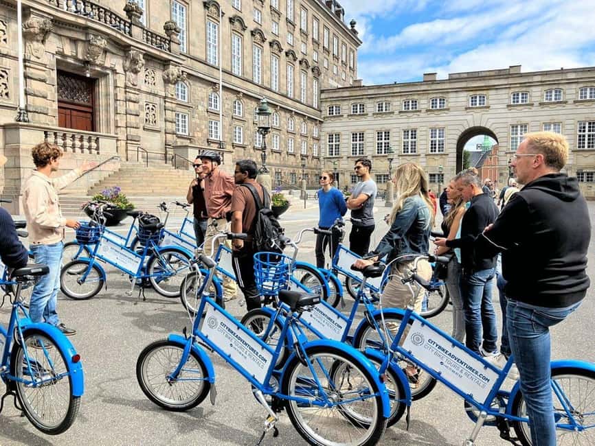 Copenhagen: 3-Hour City Highlights Bike Tour with Guide - From Holbergsgade to the harbor bridge