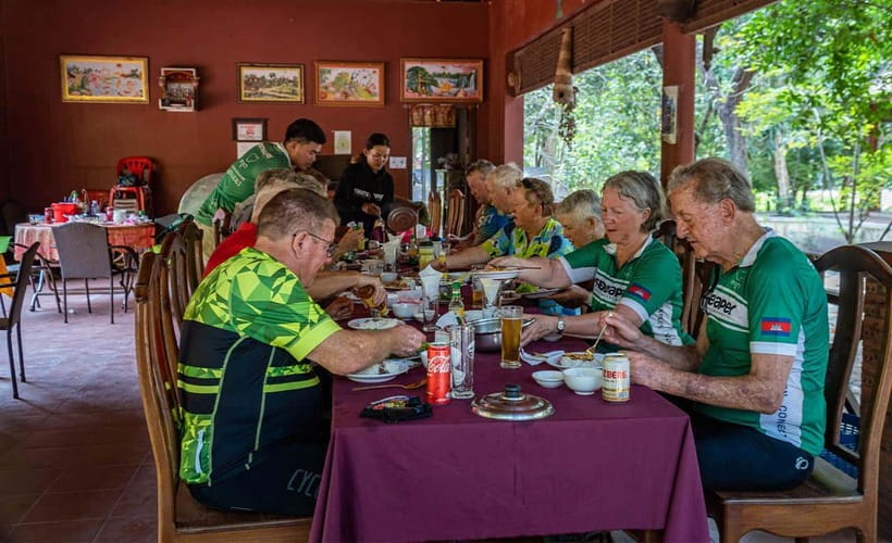Cycle Angkor Backroad Bike Tour / E-Bike or Tuk Tuk - Meeting in Siem Reap and checking the bikes