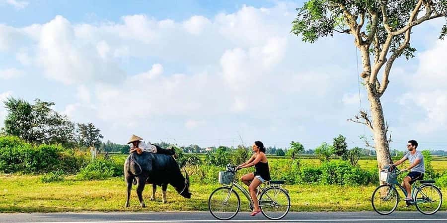 Da Nang or Hoi An: Countryside Bike & Basket Boat Tour - What the guides add to the ride
