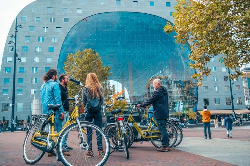Discover Rotterdam: Classic Highlights Bike Tour by a Local - De Brandgrens and the city’s hard reset