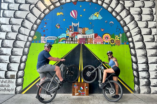 Downtown Nashville's Hidden Gems E-bike Tour - Crossing the Cumberland River