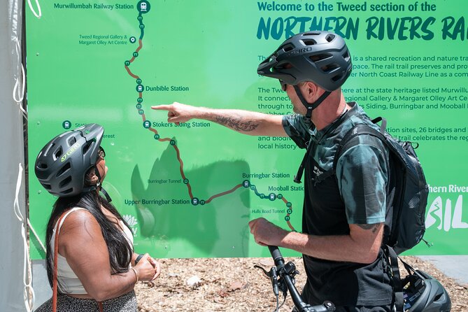 E-Bike Hire: Northern Rivers Rail Trail, Trail Side Hire - What the self-guided format gives you