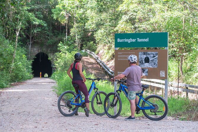 E-Bike Hire: Northern Rivers Rail Trail, Trail Side Hire - Riding the 48-kilometre Murwillumbah to Crabbes Creek route