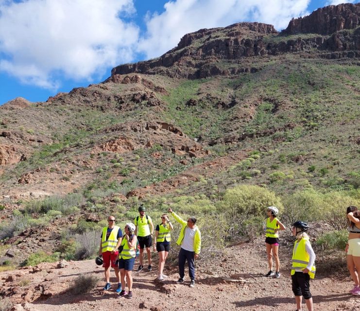 E-Bike Mountain Tour in Natural Park +Option Tapas in a Cave - The downhill return to Maspalomas