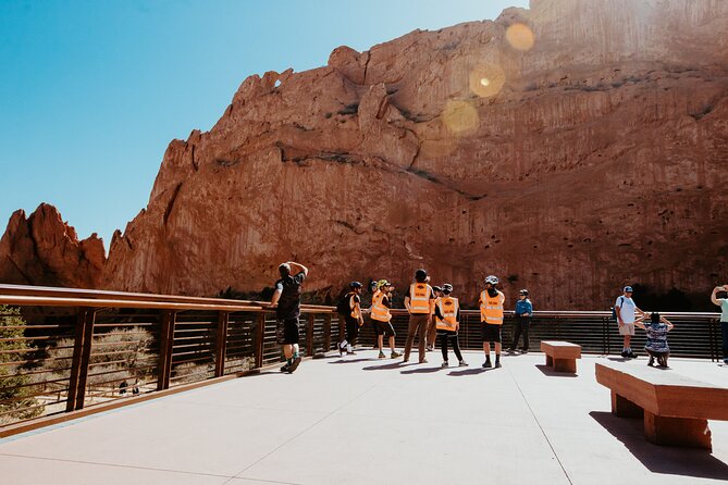 Ebike Tour: Garden of the Gods - Riding past the 300-foot red-rock formations