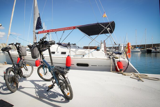 Ebike Tour, Winery, Wine Tasting & Sailing Experience(car option) - Sailing with snacks, cava, and a swim