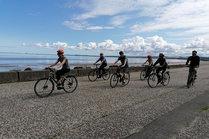 Edinburgh Sky to Sea Bike or E-Bike Tour with Transfer by TBC - Finishing in Georgian New Town
